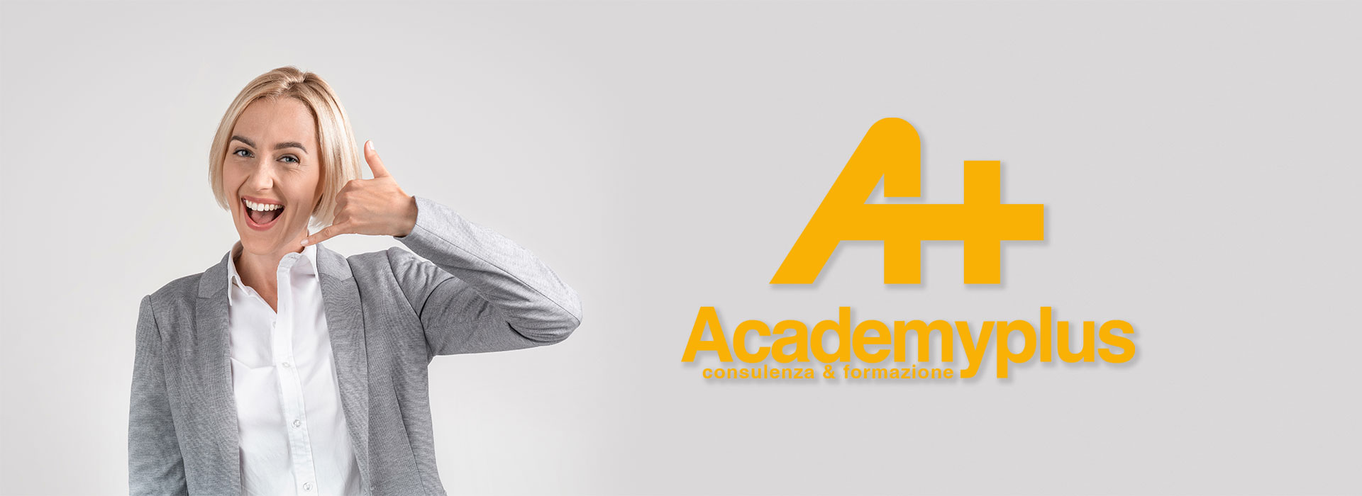 Academy-Plus - Contatti Banner